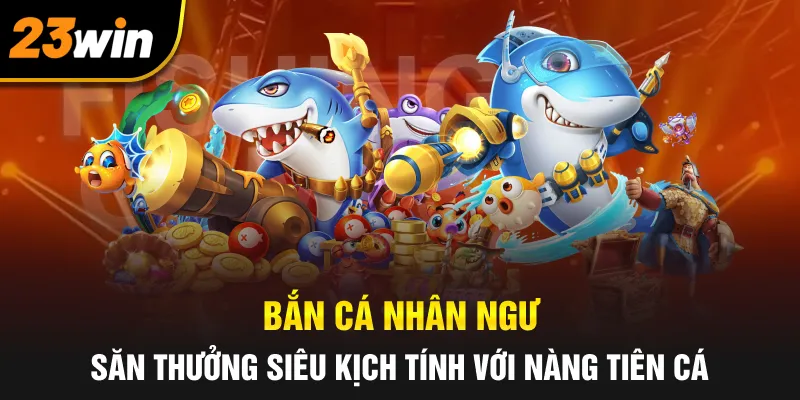 Bắn Cá Nhân Ngư: Săn Thưởng Siêu Kịch Tính Với Nàng Tiên Cá